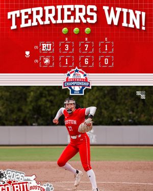 Image post by @terriersoftball on Instagram