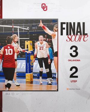 Image post by @ou_volleyball on Instagram