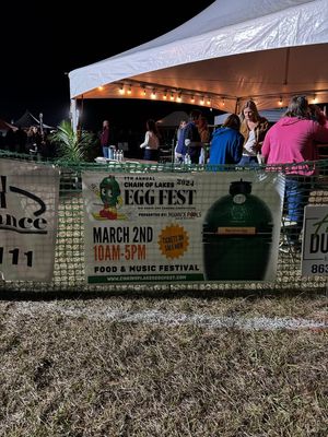 Image post by @chainoflakeseggfest on Facebook