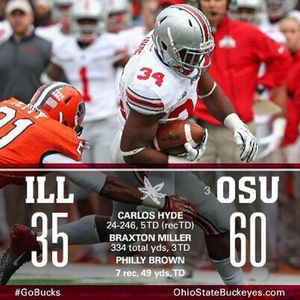 Image post by @ohiostathletics on Instagram