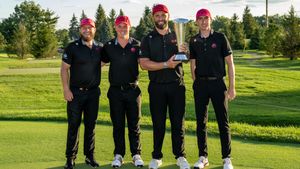 Image post by @livgolf_league on Twitter