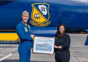 Image post by @usnavyblueangels on Instagram