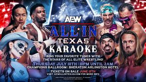 Image post by @AEW on Twitter