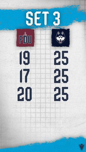 Image post by @FDUKnightsWVB on Twitter