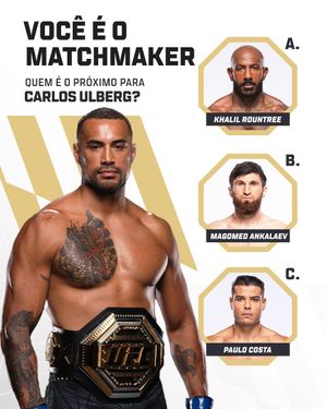 Image post by @ufc_brasil on Instagram
