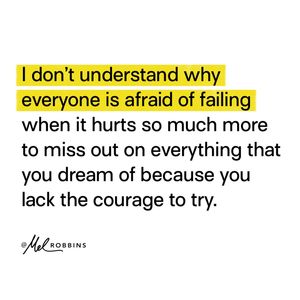 Image post by @melrobbins on Instagram
