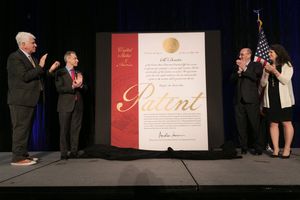 Image post by @uspto on Twitter