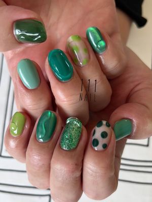 Image post by @111nail_omotesando on Instagram