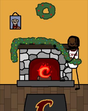 Image post by @cavs on Instagram