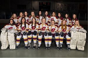 Image post by @cmuwomensclubhockey on Facebook