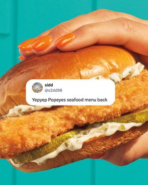 Image post by @popeyes on Instagram