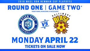 Image post by @UticaCityFC on Facebook