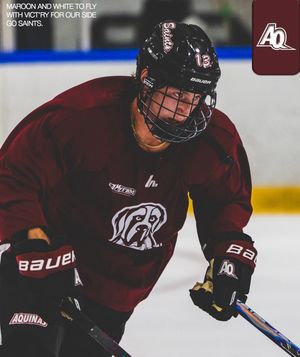 Image post by @aquinasd3hockey on Instagram