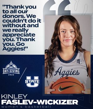 Image post by @USUAthletics on Twitter