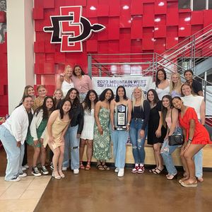 Image post by @sdsu_softball on Instagram