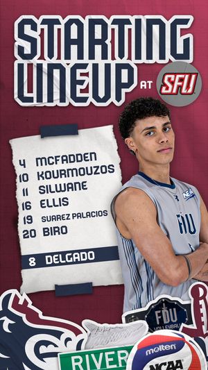 Image post by @FDUKnightsMVB on Twitter