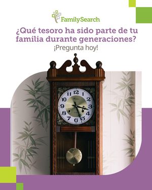 Image post by @familysearchesp on Instagram