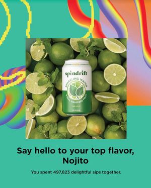 Image post by @drinkspindrift on Instagram