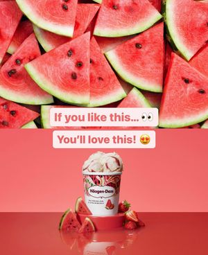 Image post by @haagendazsuk on Instagram