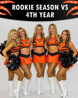 Image post by @bengalscheerleading on Instagram