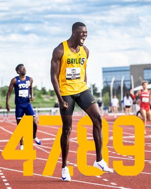 Image post by @baylortrack on Instagram