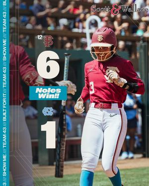 Image post by @fsusoftball on Instagram