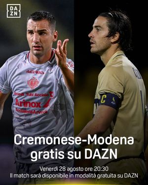 Image post by @dazn_it on Instagram