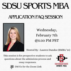 Image post by @sdsusportsmba on Instagram