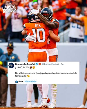 Image post by @broncosespanol on Instagram
