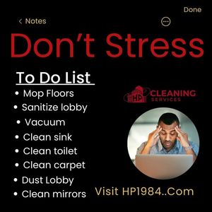 Image post by @Hpcleaningsvcllc on Facebook