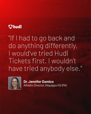 Image post by @HudlFootball on Twitter