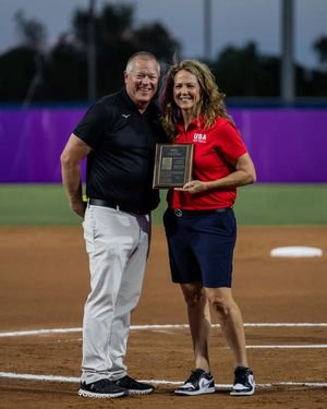 Image post by @USASoftball on Facebook