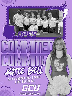 Image post by @gcucheerleaders on Instagram