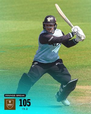 Image post by @surreycricket on Instagram