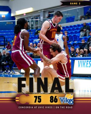 Image post by @concordia_mbb on Instagram
