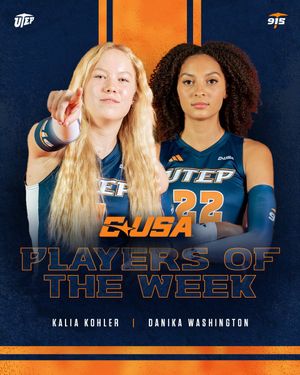 Image post by @UTEPVB on Twitter
