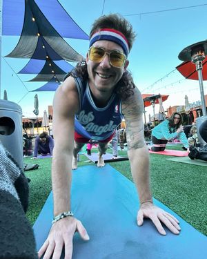 Image post by @yogapartylive on Instagram