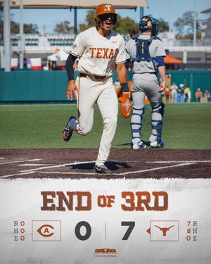 Image post by @TexasBaseball on Twitter