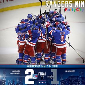 Image post by @nyrangers on Instagram
