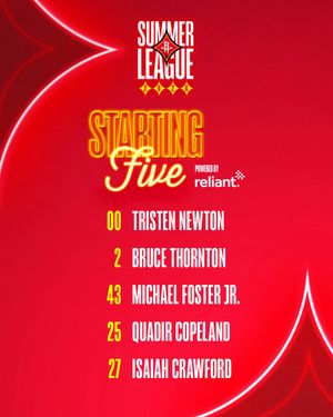 Image post by @HoustonRockets on Twitter
