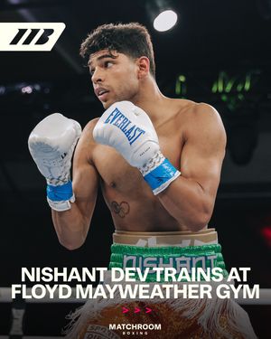 Image post by @matchroomboxing on Instagram