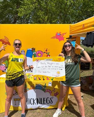 Image post by @chicknlegsrunning on Instagram