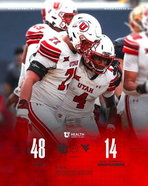 Image post by @utahfootball on Instagram