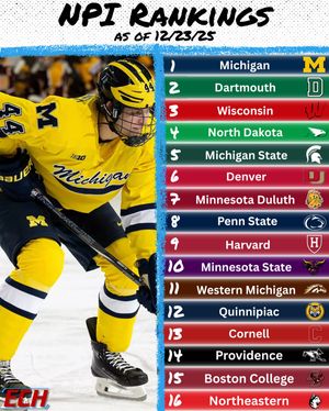 Image post by @everythingcollegehockey on Instagram