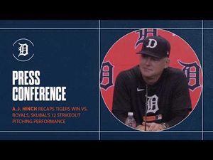 Video post by @Detroit Tigers on YouTube