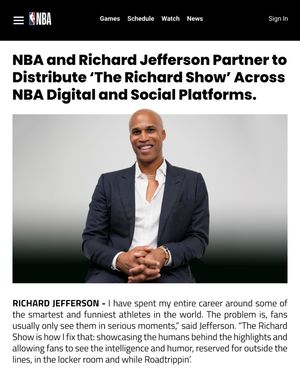 Image post by @nba on Instagram