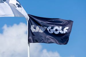 Image post by @livgolfleagueofficial on Facebook