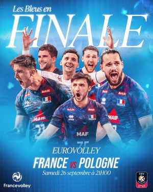 Image post by @equipefrancevolley on Instagram