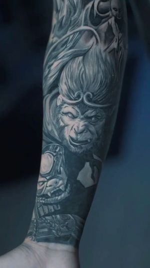 Video post by @skindesigntattoos on Instagram