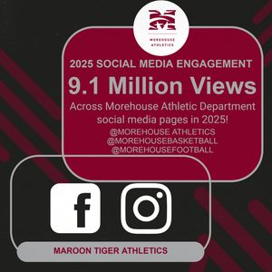 Image post by @morehouseathletics on Instagram